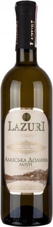 Вино LazurI Алазанская долина белое полусладкое 0.75 л 9-13%