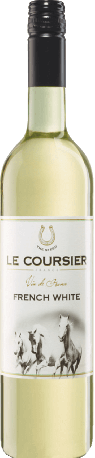 Вино Le Coursier Blanc VdF белое полусладкое 0.75 л 11.5%