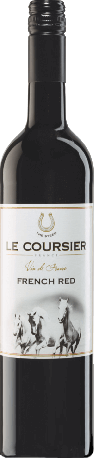 Вино Le Coursier Rouge VdF красное полусладкое 0.75 л 12%