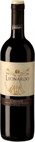 Вино Leonardo Chianti красное сухое 0.75 л 12.5%