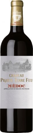 Вино Les Grands Chais de France Chateau La Pigotte Terre-Feu Medoc красное сухое 0.75 л 13%