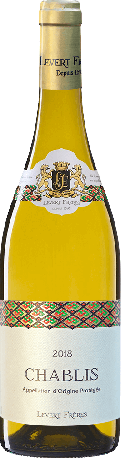 Вино Levert Frеres Chablis белое сухое 0.75 л 12.5%