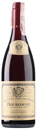 Вино Louis Jadot Bourgogne Couvent des Jacobins Rouge красное сухое 0.75 л 12.5% - Фото 1