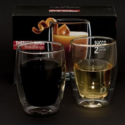 Набор стаканов Luigi Bormioli Thermic Glass для воды 2 х 270 мл - Фото 4