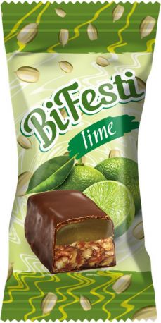 Конфеты Лукас BiFesti со вкусом лайма 2.5 кг