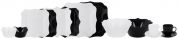 Сервиз столовый Luminarc Authentic Black & White 38 предметов Сервиз столовый Luminarc Authentic Black & White 38 предметов