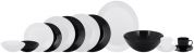 Сервиз столовый Luminarc Harena Black & White 38 предметов Сервиз столовый Luminarc Harena Black & White 38 предметов