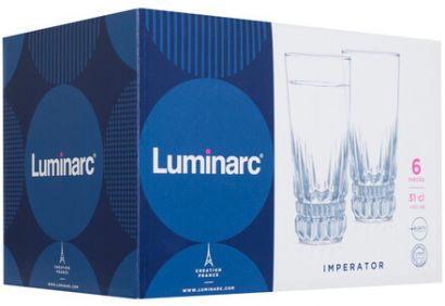 Набор стаканов Luminarc Imperator 310 мл 6 шт - Фото 3
