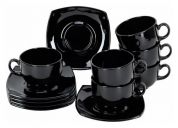 Сервиз чайный Luminarc Quadrato Black 12 предметов Сервиз чайный Luminarc Quadrato Black 12 предметов