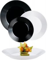 Сервиз столовый Luminarc Harena Black&White 18 предметов Сервиз столовый Luminarc Harena Black&White 18 предметов