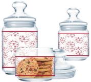 Набор банок для хранения продуктов Luminarc Teilo 3 шт Набор банок для хранения продуктов Luminarc Teilo 3 шт