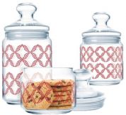 Набор банок для хранения продуктов Luminarc Solal 3 шт Набор банок для хранения продуктов Luminarc Solal 3 шт