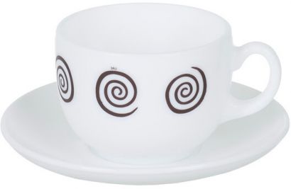 Чайный сервиз Luminarc Essence Sirocco Brown из 12 предметов - Фото 1