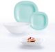 Сервиз Luminarc Carine Light Turquoise & White из 19 предметов - Фото 5