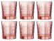 Набор низких стаканов Luminarc Даллас Розовый 300 мл 6 шт - Фото 1