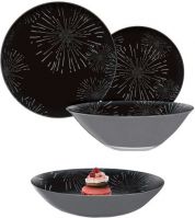 Столовый сервиз Luminarc Simply Nightfall Silver 19 предметов Столовый сервиз Luminarc Simply Nightfall Silver 19 предметов