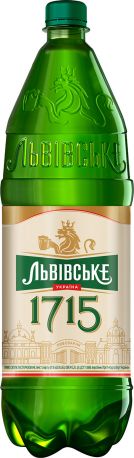 Упаковка пива Львівське 1715 светлое фильтрованное 4.7% 2.3 л х 6 шт