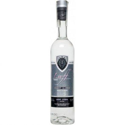 Водка Lvoff Серебряная 0.5 л 40%