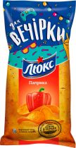 Упаковка чипсов Люкс со вкусом паприки 233 г x 15 шт Упаковка чипсов Люкс со вкусом паприки 233 г x 15 шт