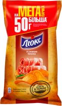 Упаковка чипсов Люкс со вкусом бекона 183 г x 18 шт Упаковка чипсов Люкс со вкусом бекона 183 г x 18 шт