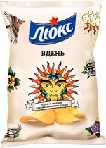 Упаковка чипсов Люкс со вкусом карамелизированного перца 133 г x 23 шт Упаковка чипсов Люкс со вкусом карамелизированного перца 133 г x 23 шт