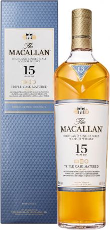 Виски Macallan Fine Oak Triple Cask 15 YO 0.7 л 43%