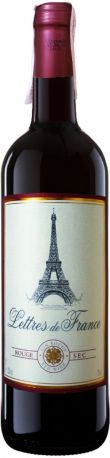 Вино Maison Bouey Lettres de France Rouge Sec 0.75 л красное сухое 12%