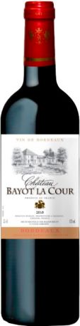 Вино Maison Bouey Chateau Bayot La Cour Aoc Bordeaux Rouge красное сухое 0.75 л 14%
