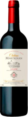Вино Maison Bouey Chateau Lestruelle Martignan Aoc Médoc красное сухое 0.75 л 14%