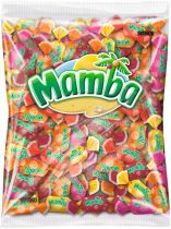Упаковка жевательных конфет Mamba Ассорти весовые 1 кг Упаковка жевательных конфет Mamba Ассорти весовые 1 кг