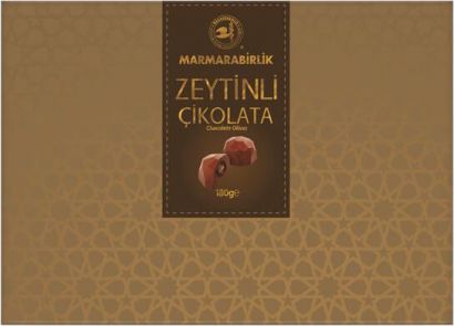 Конфеты Marmarabirlik Оливка в молочном шоколаде 180 г