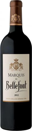 Вино Sichel Marquis De Bellefont красное сухое 0.75 л 14%