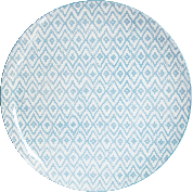 Обеденная тарелка Milika Thai Silk Skiey 27 см