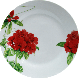 Тарелка обеденная Milika Geranium круглая 18 см