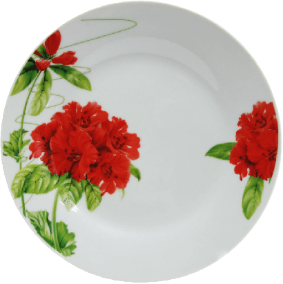Тарелка обеденная Milika Geranium круглая 23 см