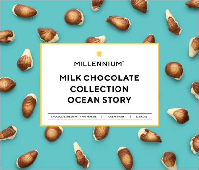 Конфеты Millennium Истории Океана с ореховым пралине 340 г - Фото 1