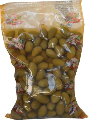 Оливки зеленые Morabito Verdi Per Aperativo al Naturale с косточкой 220/250 1.5 кг