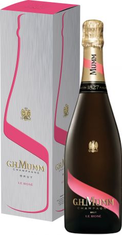 Шампанское Mumm Brut-Rose розовое брют 0.75 л 12% в подарочной упаковке
