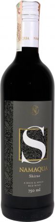 Вино Namaqua Shiraz красное сухое 0.75 л 14%
