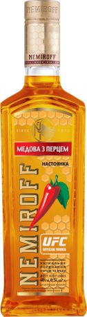 Настойка Nemiroff Украинская медовая с перцем 0.5 л 40%