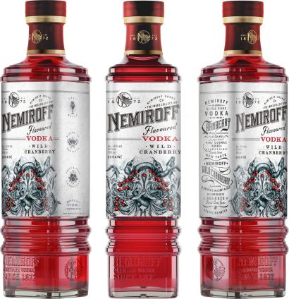 Настойка Nemiroff Wild Cranberry De Luxe FV 0.5 л 40%