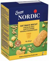 Упаковка галета из овса Nordic с сыром 300 г х 6 шт Упаковка галета из овса Nordic с сыром 300 г х 6 шт