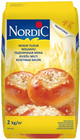 Пшеничная мука NordiC 2 кг