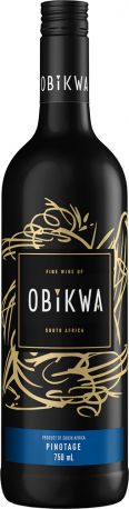 Вино Obikwa Pinotage красное сухое 0.75 л 13.5%