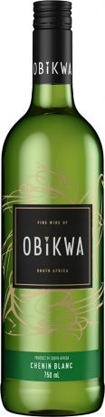 Вино Obikwa Chenin Blanc белое сухое 0.75л 12.5%