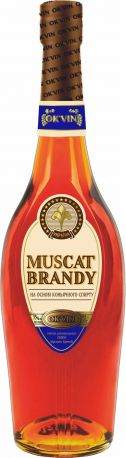 Напиток алкогольный OK'VIN Muscat Brandy 0.5 л 35%