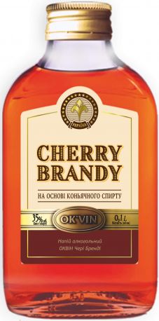 Напиток алкогольный OK'VIN Cherry Brandy 0.1 л 35%