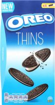 Упаковка печенья Oreo тонкого с какао и кремовой начинкой ванильного вкуса 192 г х 10 шт
