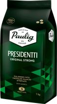 Кофе в зернах Paulig Presidentti Original Strong 1 кг Кофе в зернах Paulig Presidentti Original Strong 1 кг