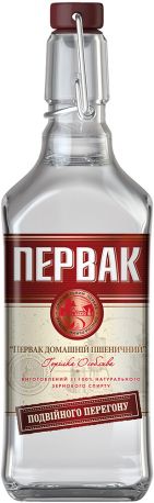 Водка Первак Домашняя пшеничная 0.5 л 40%